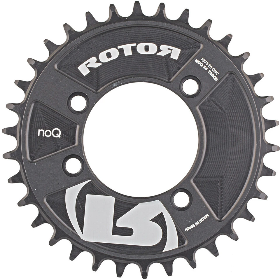Rotor Kettenblatt NoQX1 MTB, 4-Arm, 76 Mm Lochkreis 3 Rotor Kettenblatt NoQX1 MTB, 4-Arm, 76 Mm Lochkreis