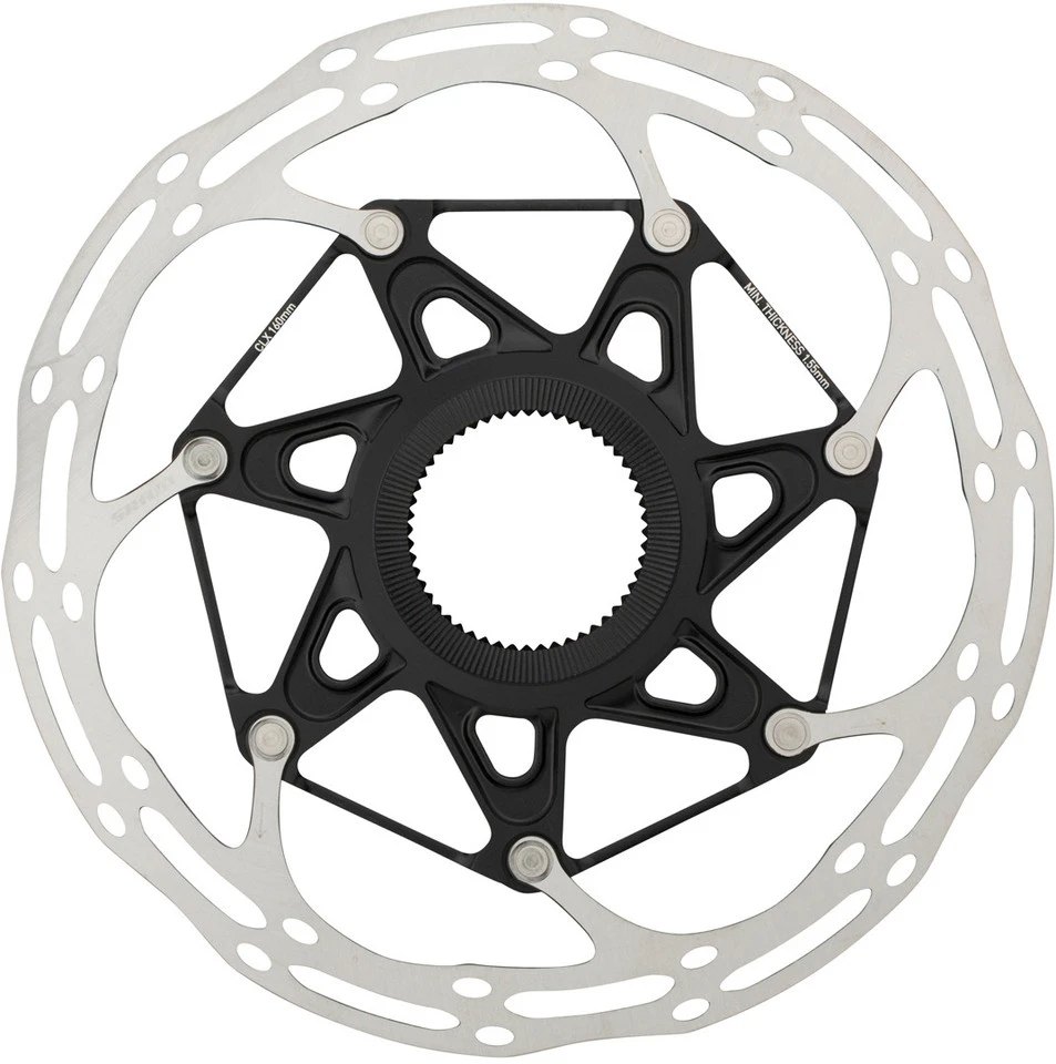 SRAM Centerline X Center Lock Rounded Bremsscheibe 2-teilig 2 SRAM Centerline X Center Lock Rounded Bremsscheibe 2-teilig