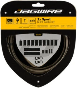 JAGWIRE 2X Sport Schaltzugset 24 JAGWIRE 2X Sport Schaltzugset -Shimano Verkäufe 319255