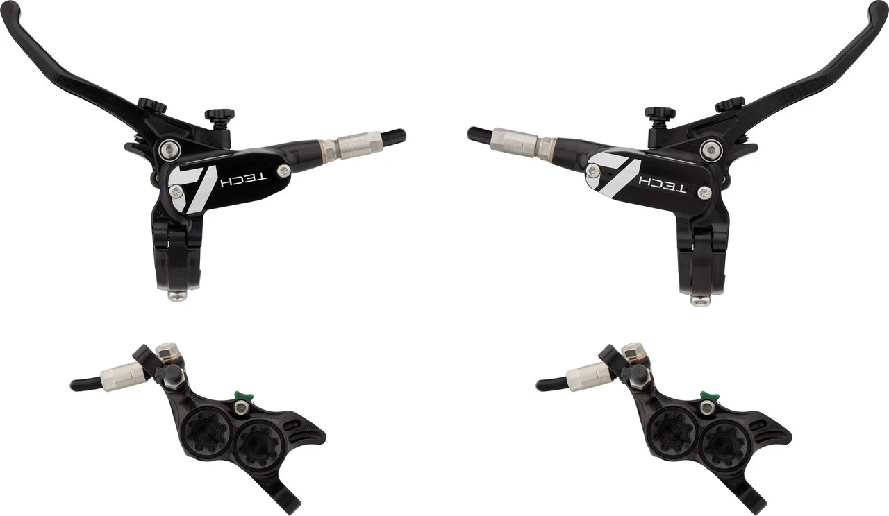 HOPE Tech 4 E4 V+h Set Scheibenbremse Mit Kunststoffleitung 3 HOPE Tech 4 E4 V+h Set Scheibenbremse Mit Kunststoffleitung